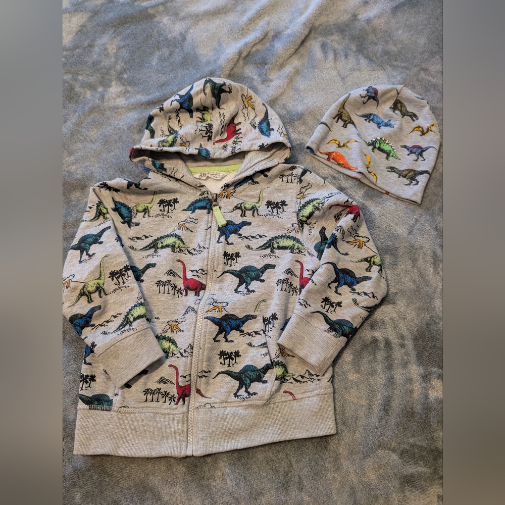 H&M kid jacket with hat